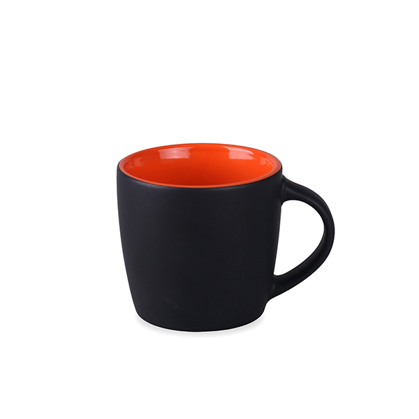 matt black / orange