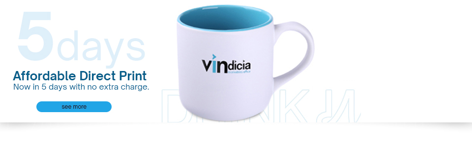 Promotional ceramics: Cups