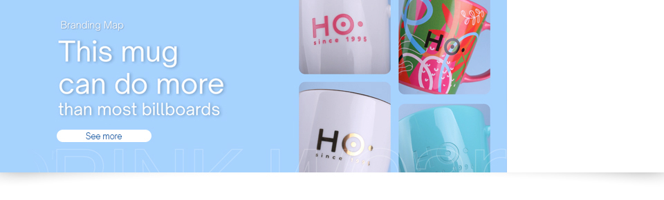 Promotional ceramics: Cups